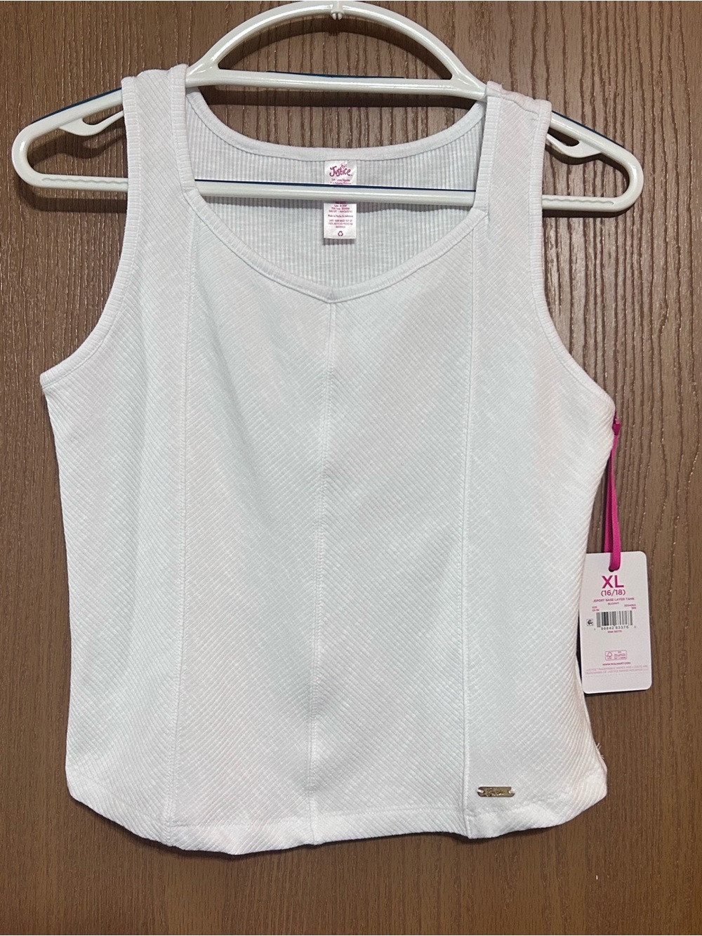 Justice Girls Rib Tank